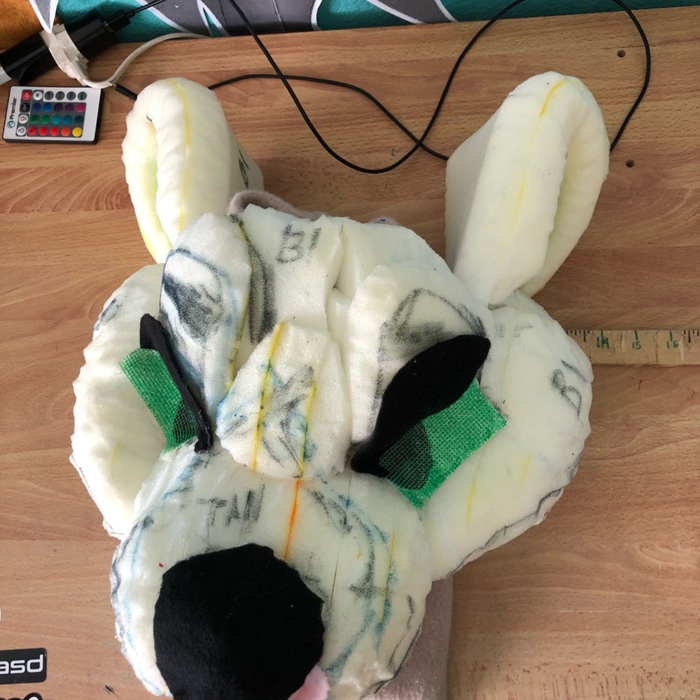 Furry Fur suit Head Base - Picture 10 of 10